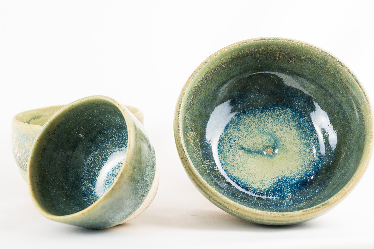 Pistachio larger layered bowl
