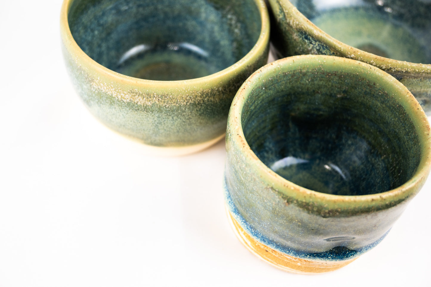 Pistachio larger layered bowl