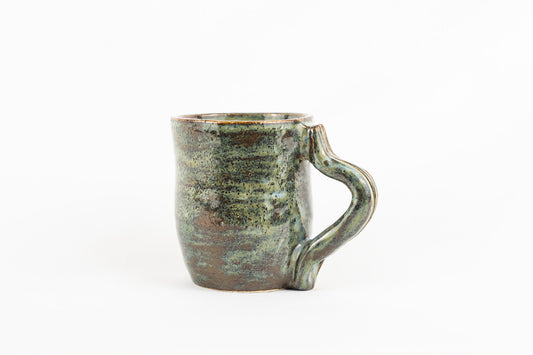 Espresso cup denim glaze
