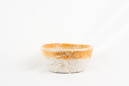 Shino Inspired Glazed Bowl